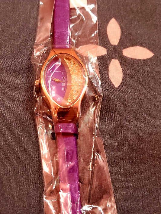 Women Watch - Leather Purple