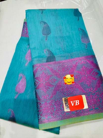 Saree - Designer Blue