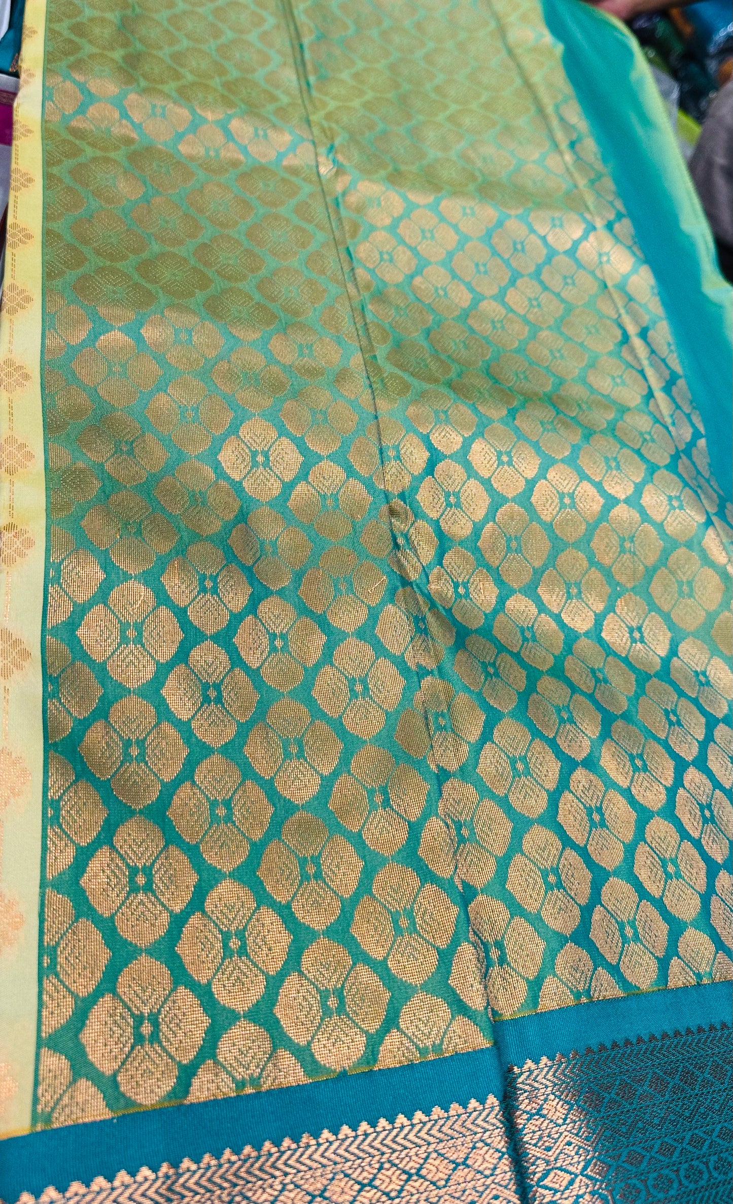 Kanchipuram Saree- Beige