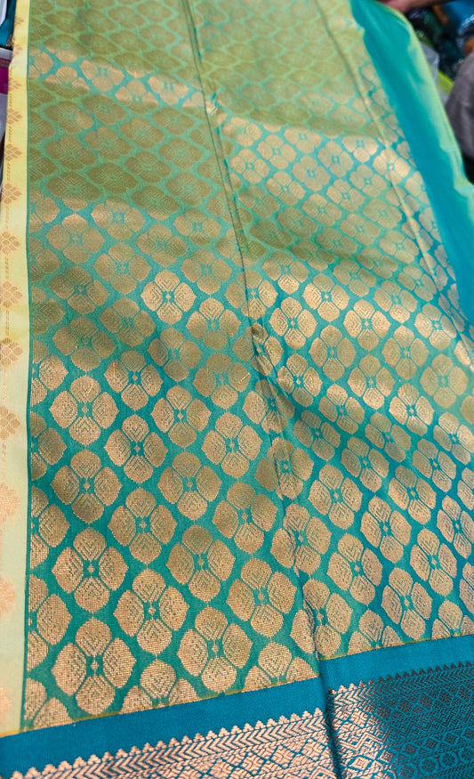 Kanchipuram Saree- Beige