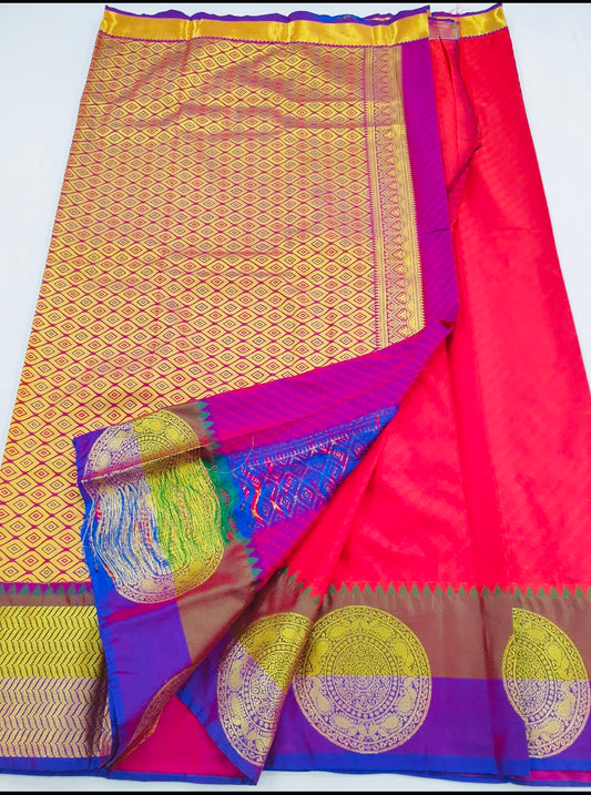 Kanchipuram silk saree