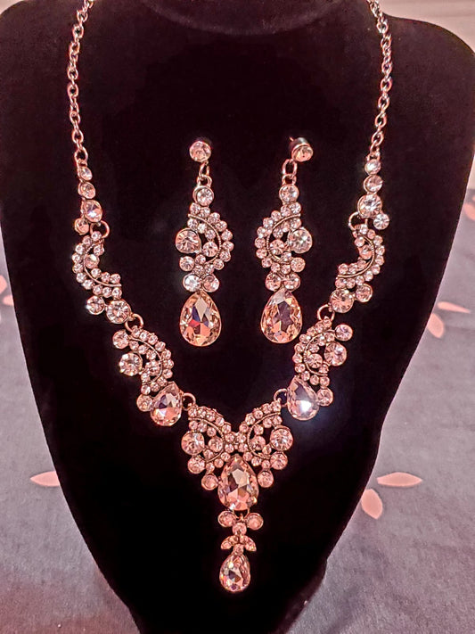 Women Jewelry set- Crystals