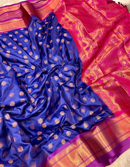 Silk saree - Paithani Multiple colors