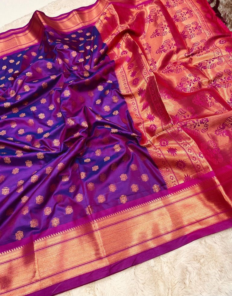 Silk saree - Paithani Multiple colors