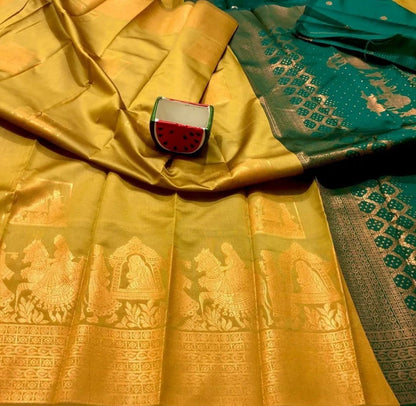 Soft Silk Saree- Multiple colors