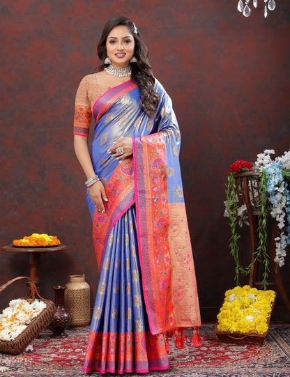 Kanchi Silk sarees- Multiple colors