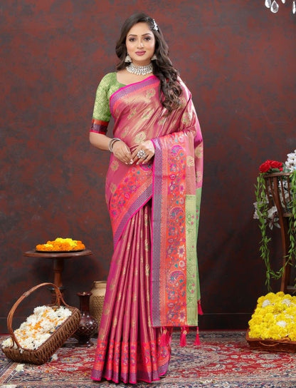 Kanchi Silk sarees- Multiple colors