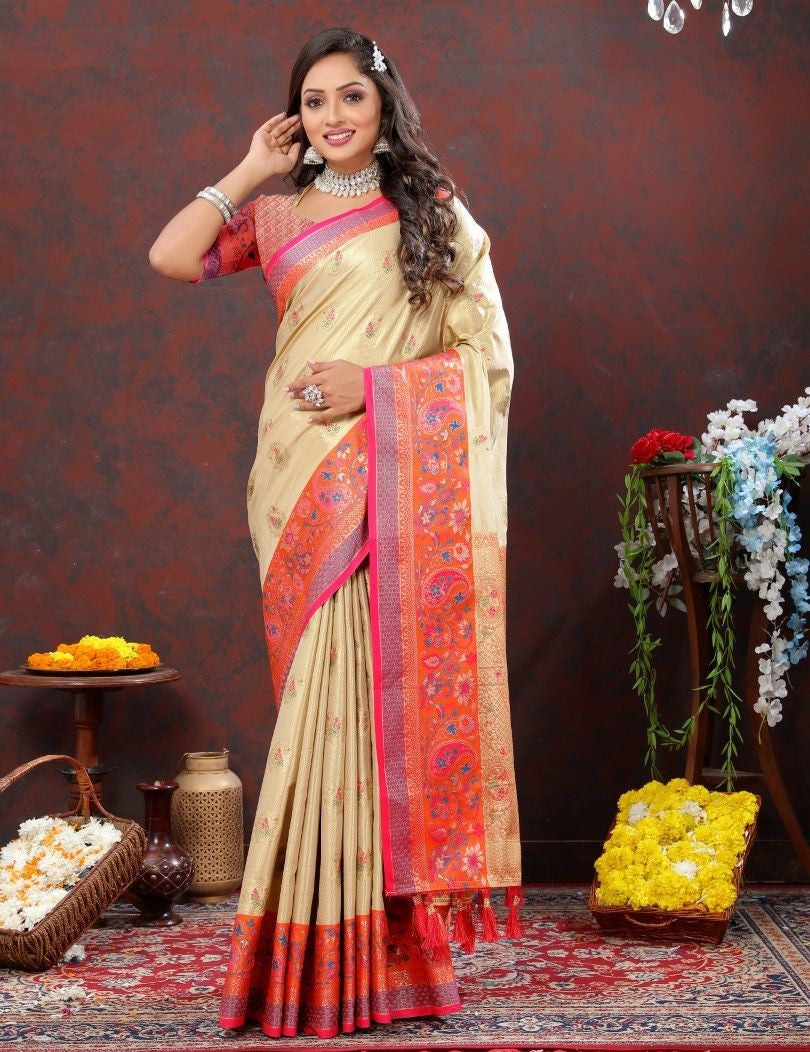 Kanchi Silk sarees- Multiple colors