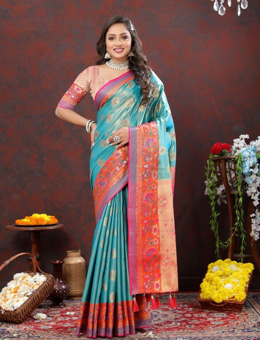 Kanchi Silk sarees- Multiple colors