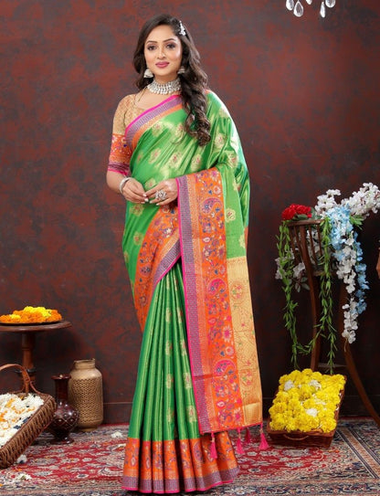 Kanchi Silk sarees- Multiple colors