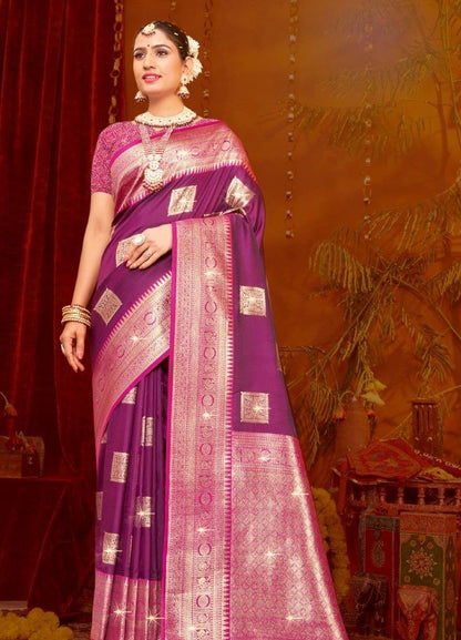 Silk saree-multiple colors