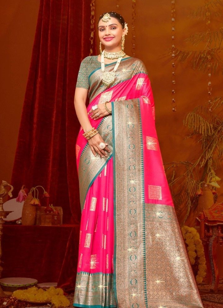 Silk saree-multiple colors