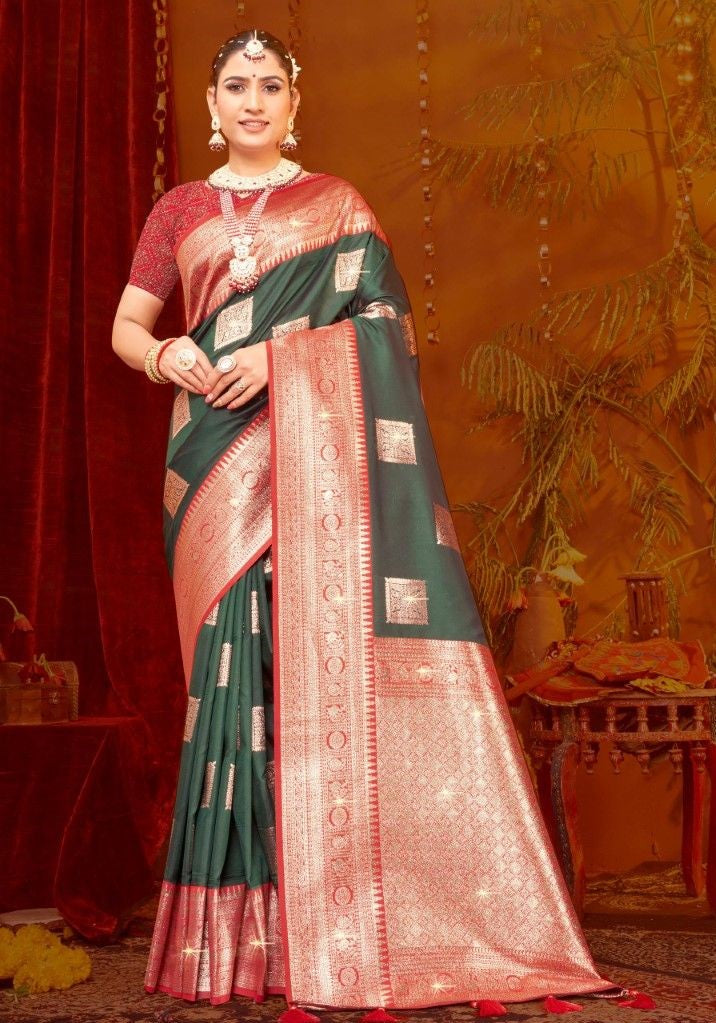 Silk saree-multiple colors